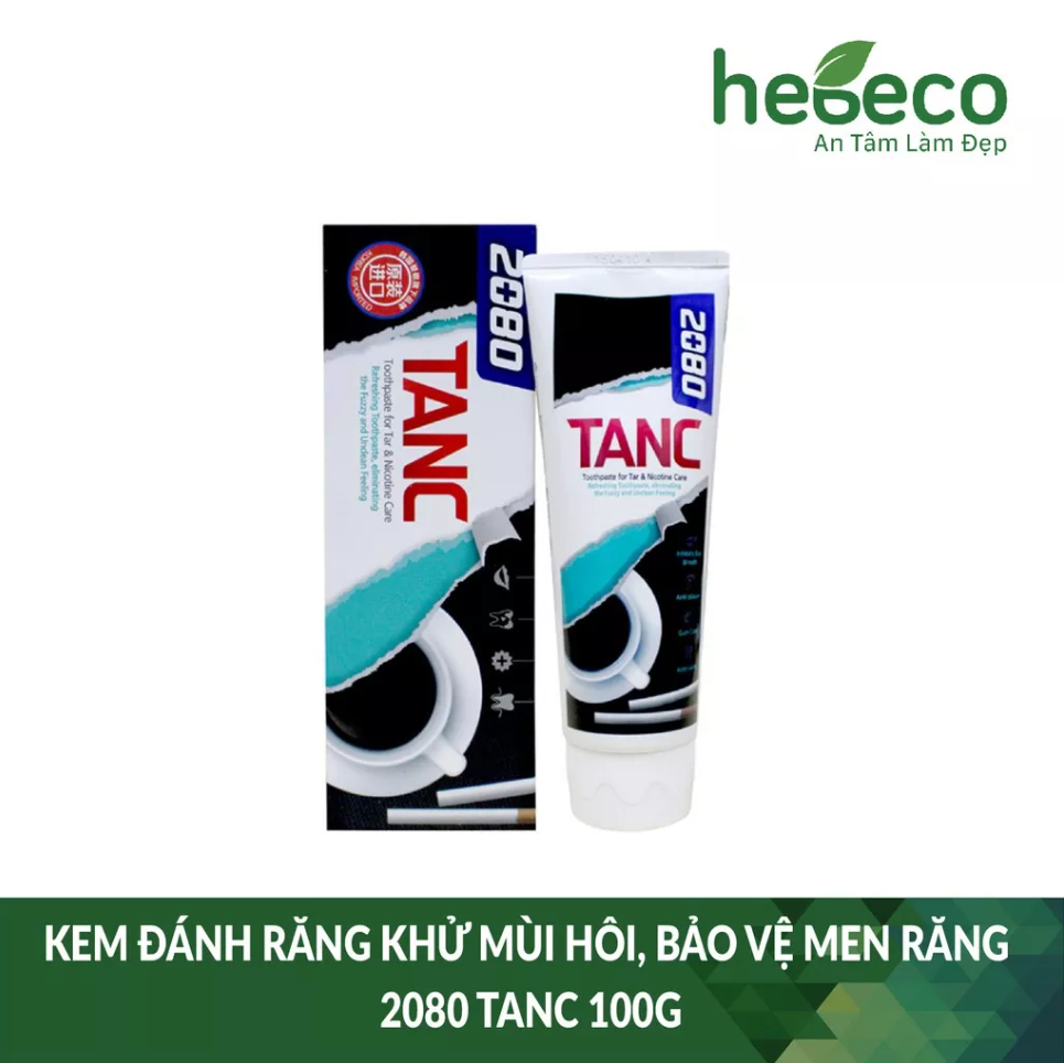 Kem đánh răng khử mùi hôi, bảo vệ men răng và ngừa sâu răng 2080 tanc 100g - hàn quốc