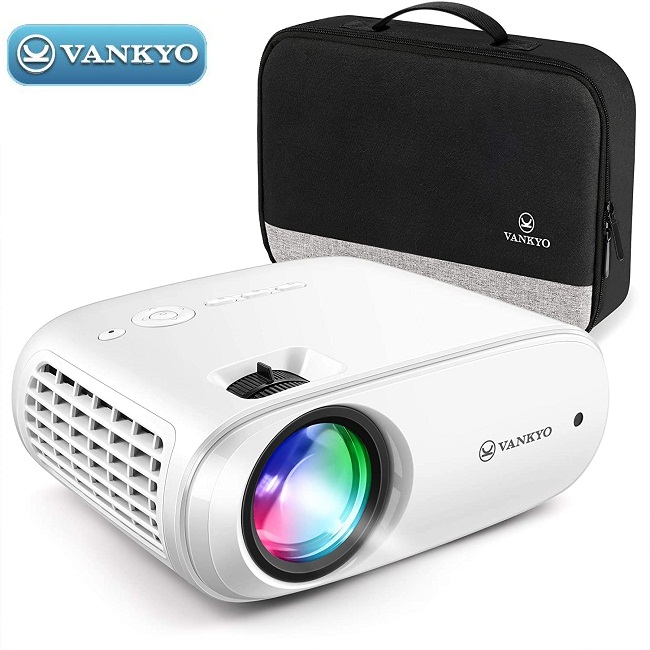 Máy chiếu mini hd vankyo cinemango 100 - màu trắng | hàng chính hãng