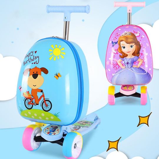 Vali Scooter Bánh Lớn Du Lịch