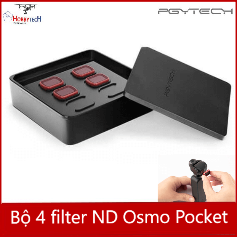 Combo 4 lens filter nd osmo pocket – pgytech
