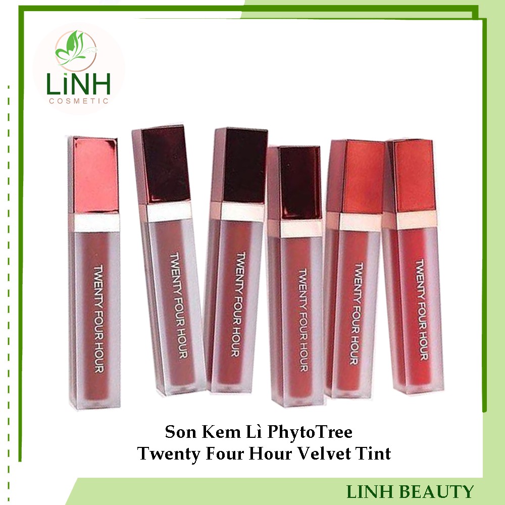 - Son kem lì PhytoTree Twenty Four Hour Velvet Tint cam kết sản phẩm đúng mô tả chất lượng đảm bảo