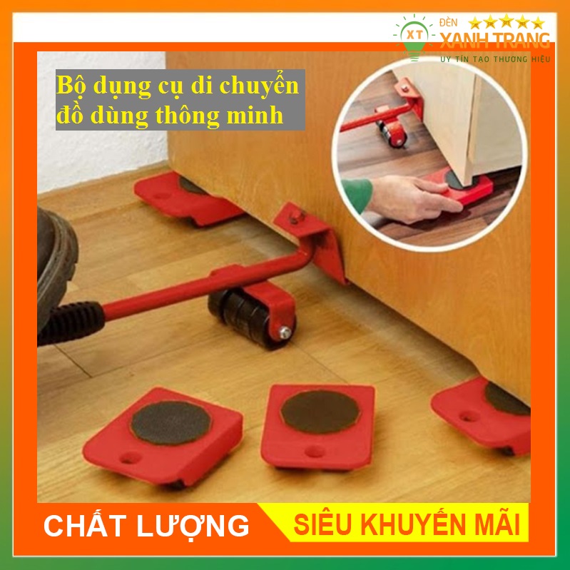 Bộ con lăn di chuyển đồ nặng thông minh