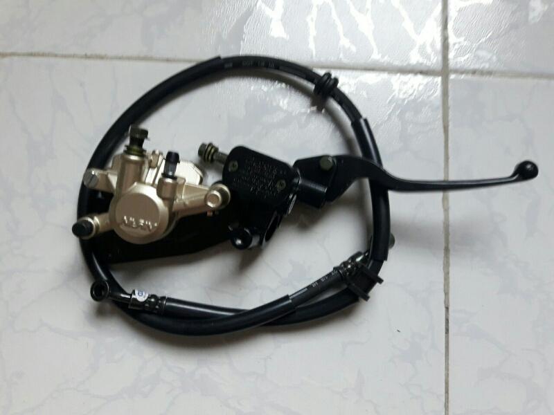 bộ thắng đĩa trước sirius hàng đẹp Nissin