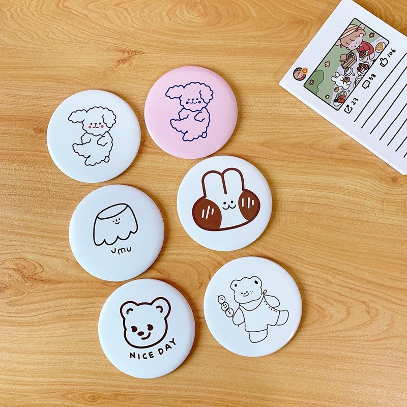 Gương mini cute
