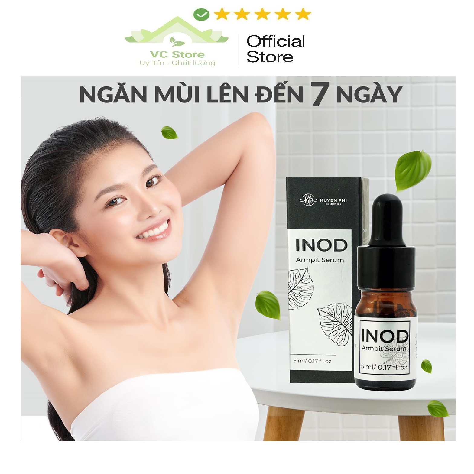 Serum Khử Hôi Nách Hôi Chân Tinh Dầu Inod Huyền Phi - Mẫu mới