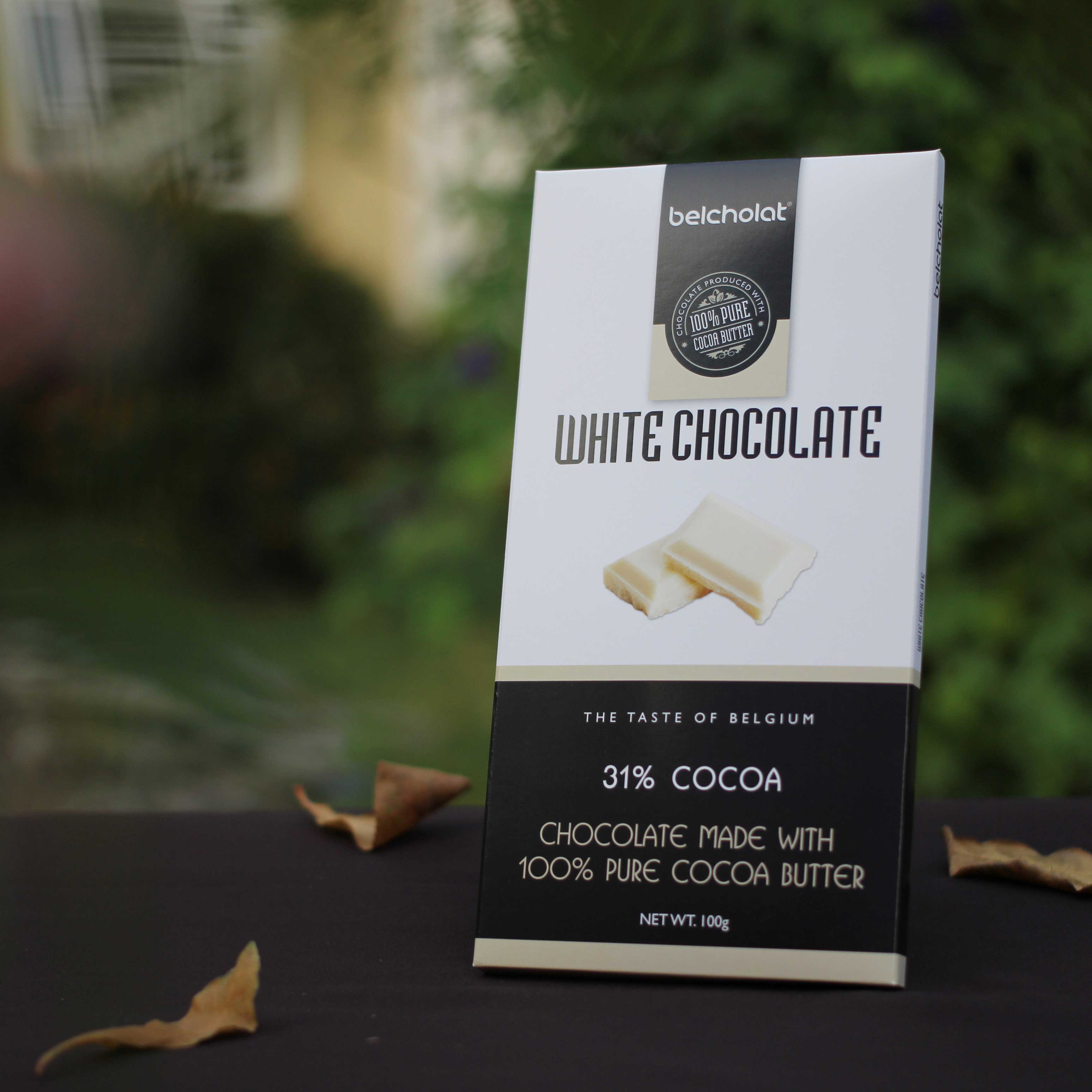 socola cao cấp White chocolate 31% cacao