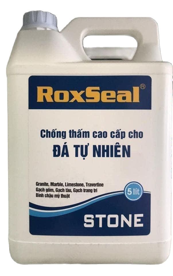 HÓA CHẤT CHỐNG THẤM TỰ NHIÊN CAO CẤP ROXSEAL STONE 5L (GỐC NƯỚC)