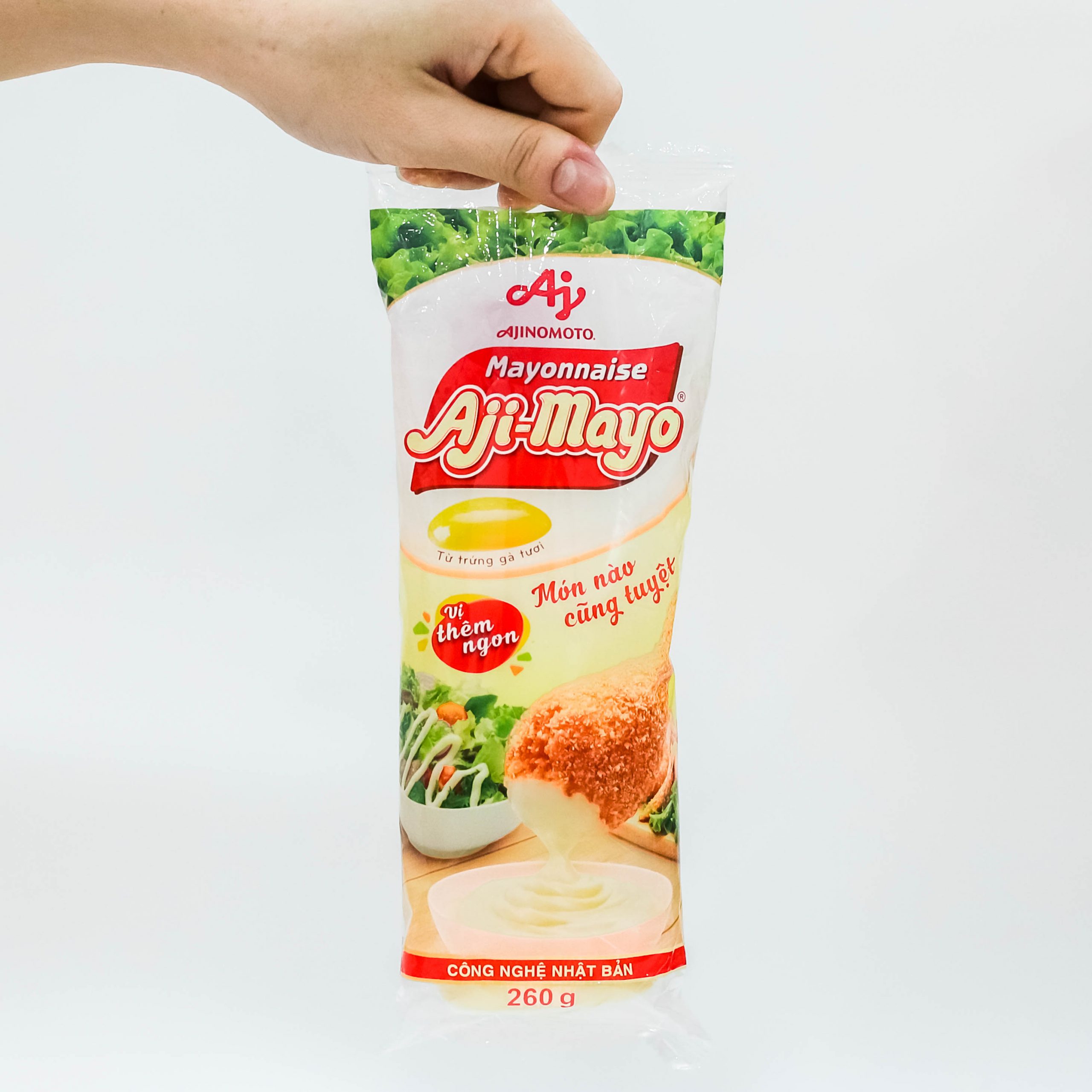 Sốt Mayonnaise Aji-Mayo, tuýp nhựa