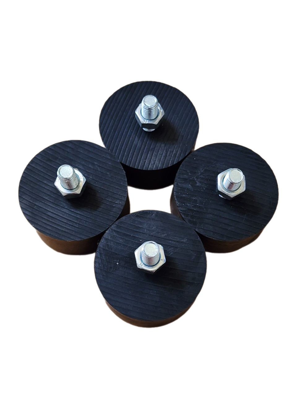 4 Cục Cao Su Chống Rung Cho Cục Nóng Điều Hòa - Đế Cao Su Giảm Ồn Cho Cục Nóng Máy Lạnh ( Để Trên Máy Tôn, Máy Nhà.. .) Loại tốt