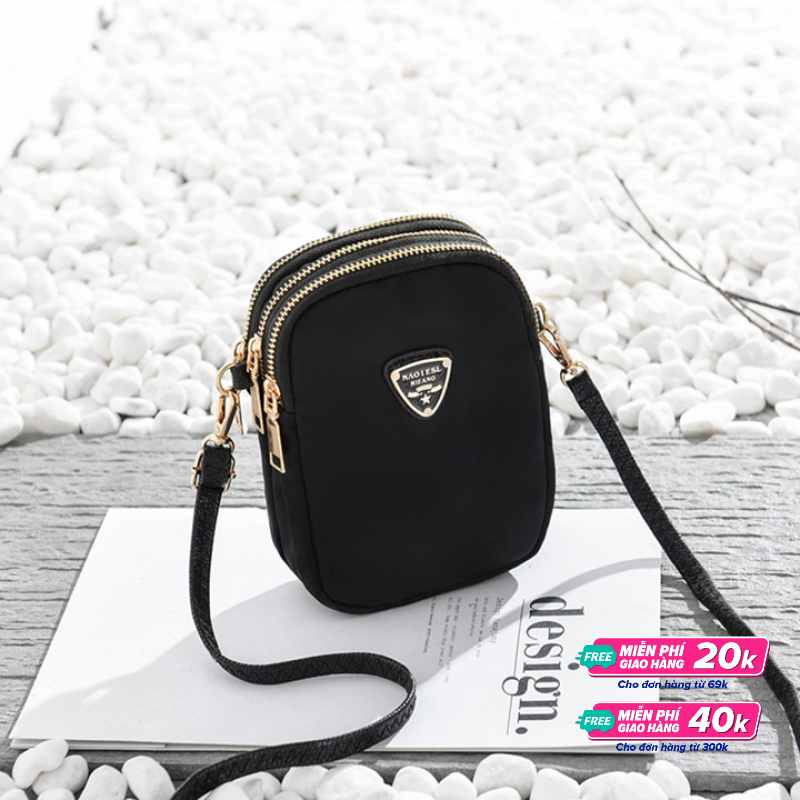 Túi đeo chéo nữ vải dù cao cấp