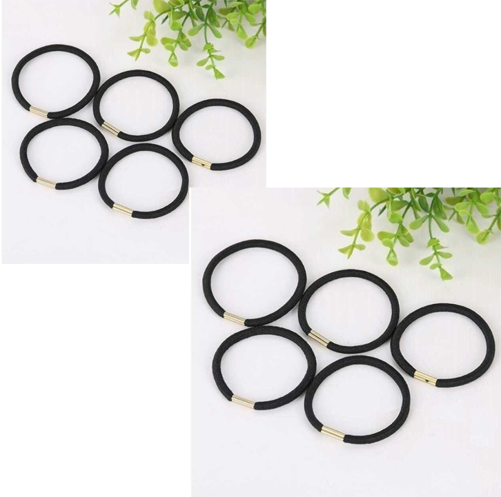 Sét 10 dây buộc tóc cao cấp xuất Nhật basic chắc chắn các loại