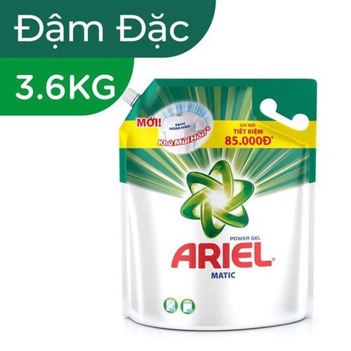 Nước giặt Ariel Đậm đặc túi 3.6kg