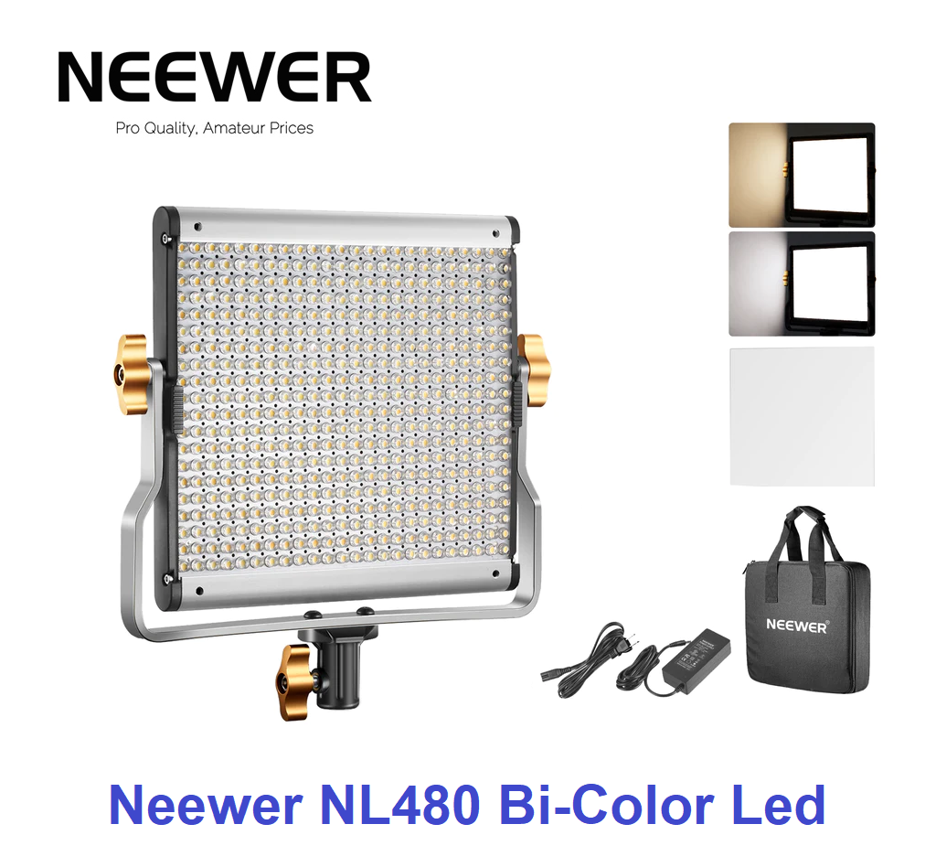 Đèn Neewer LED480 sử dụng cho Máy ảnh, Máy quay phim , Phòng Studio...
