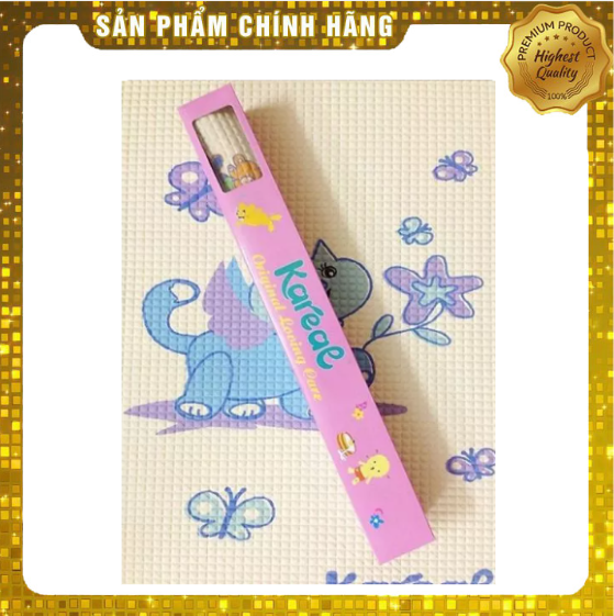 Tấm nệm cuộn cao su thiên nhiên thoáng khí cho em bé, chiếu cao su chống thấm cho bé nhỏ hàng cao cấp kareal 60x90cm Hethongnemtot.com