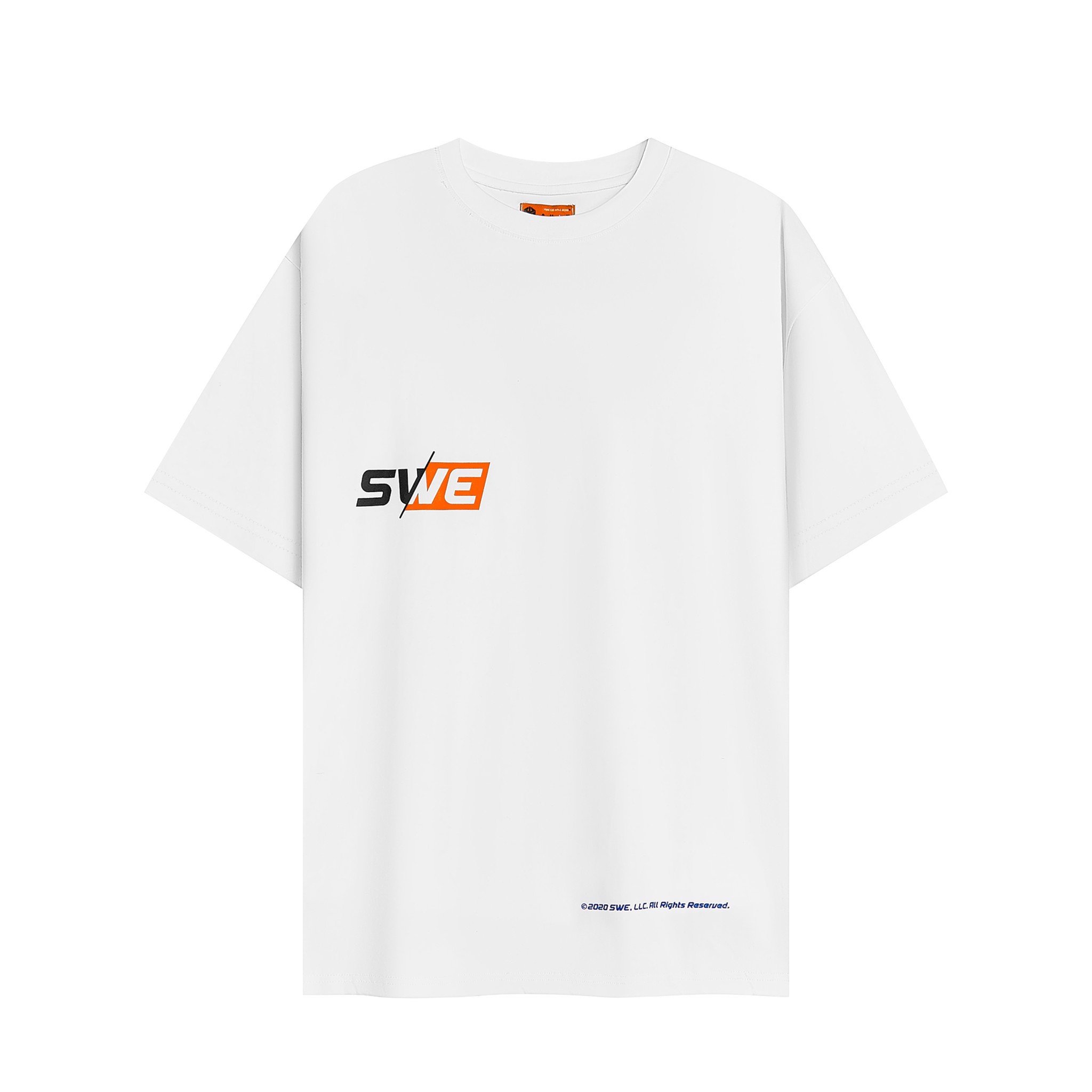 Áo thun nữ SWE LOGOS TEE - White tay ngắn thời trang chính hãng