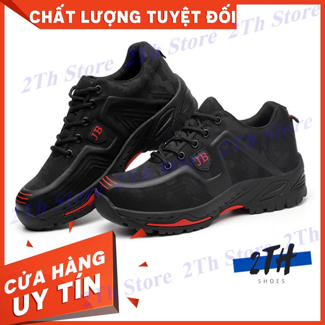 Giày bảo hộ lao động jb mũi thép đế thép