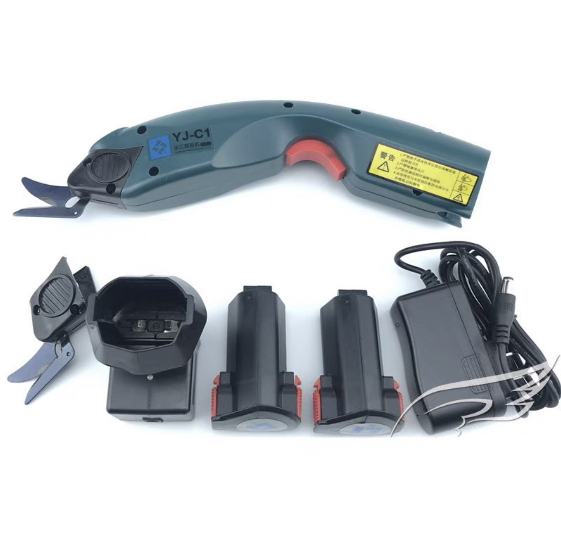 Máy cắt vải cầm tay Lejiang YJ-C1, kéo cắt vải mini dùng Pin