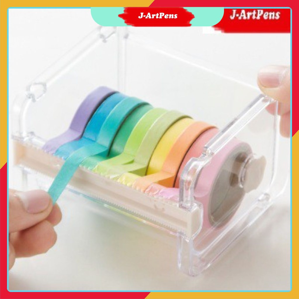 Hộp Cắt Băng Keo Washi Tape Tiện Lợi