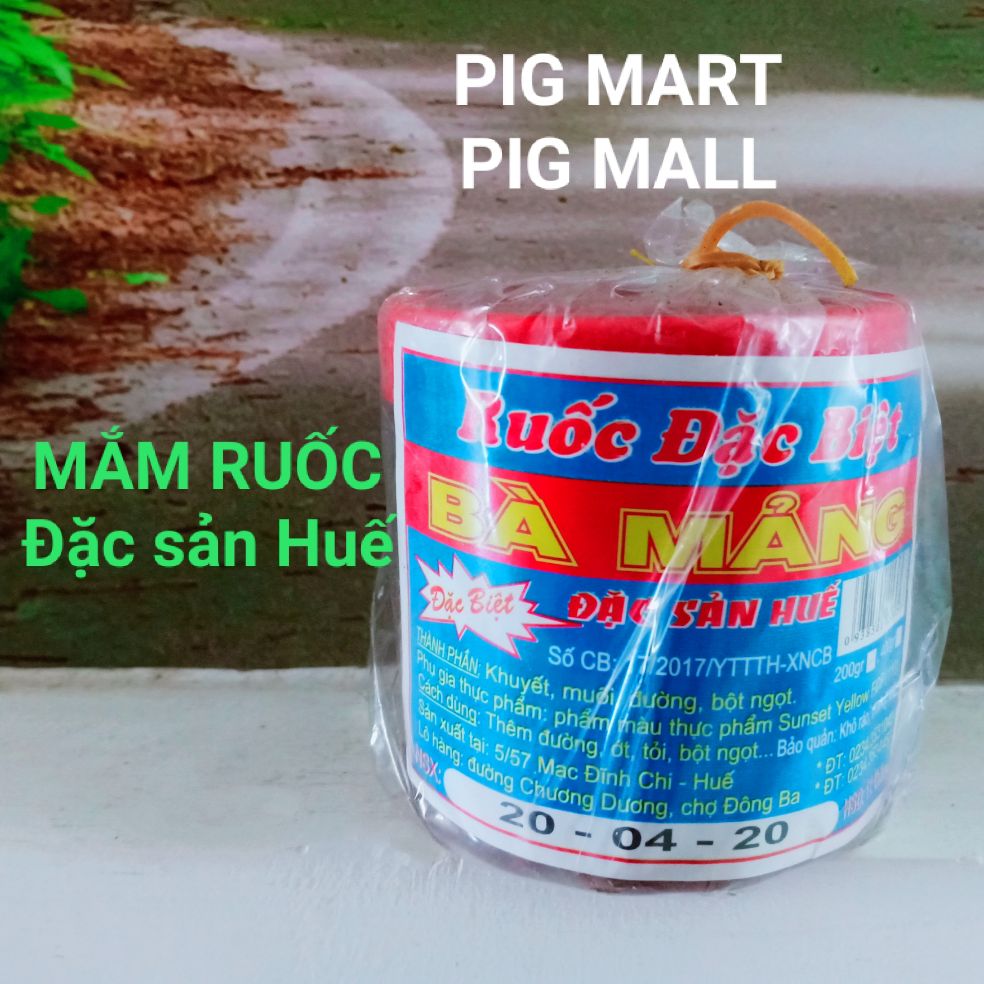 Mắm ruốc huế chính gốc - mắm ruốc bà mảng | mắm ruốc bà duệ | pigmart