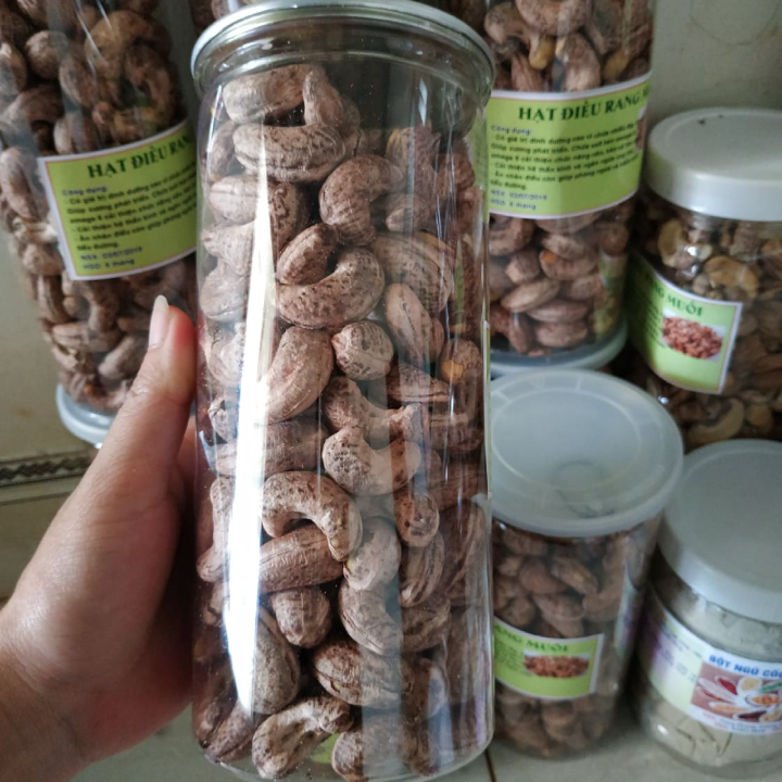 500gr hạt điều nguyên rang muối đak lak