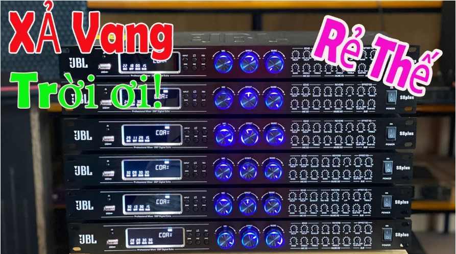 HÀNG CHÍNH HÃNG | VANG CƠ LAI SỐ JBL S8 Plus ại Nhạc- Chất Lượng Âm Thanh Về Phần Nhạc cũng Như Kara