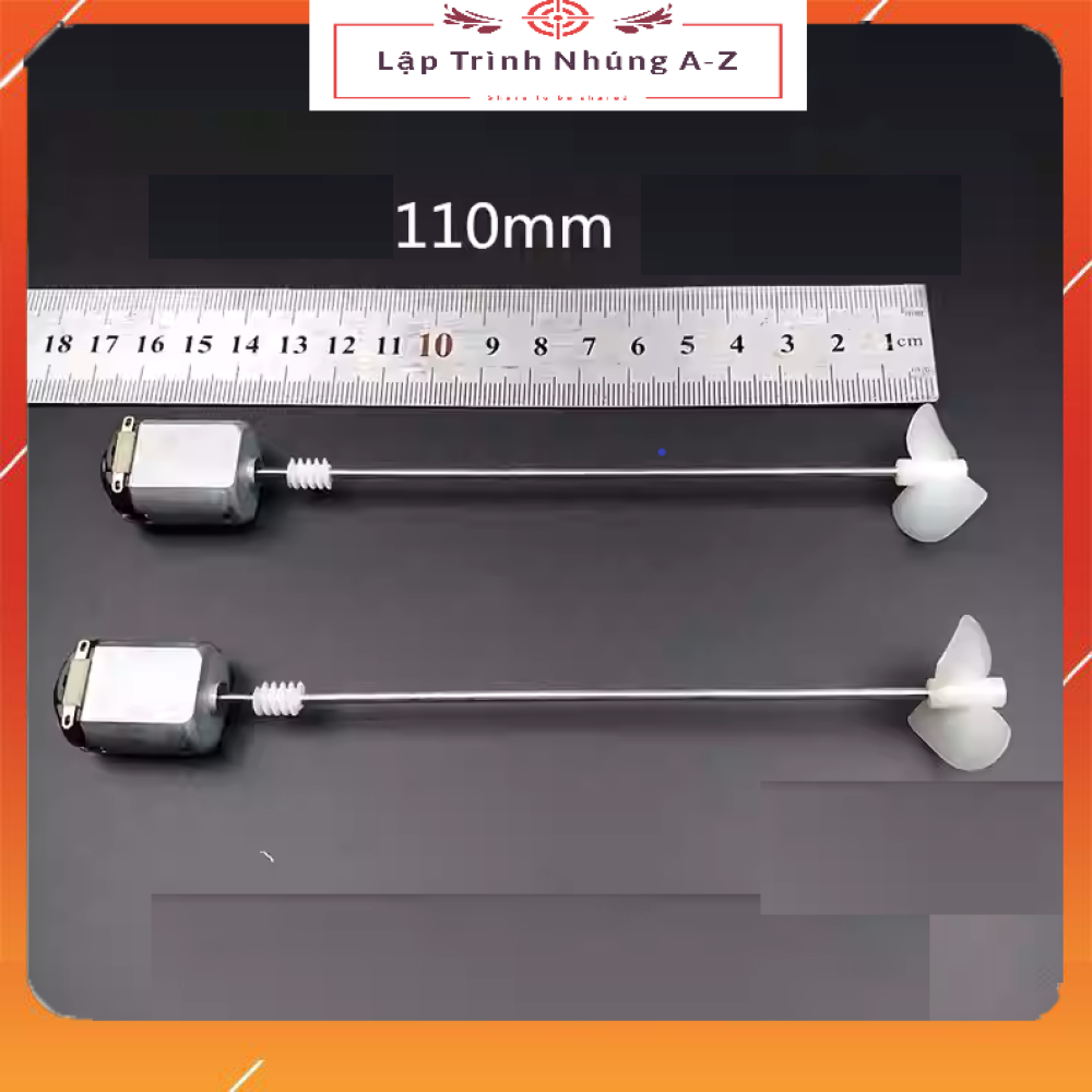 [Lập Trình Nhúng A-Z][G135] Bộ Chân Vịt Kèm Động Cơ Như Hình (2 Động Cơ + 2 Chân Vịt), Bộ Chân Vịt Cho Mô Hình Thuyền