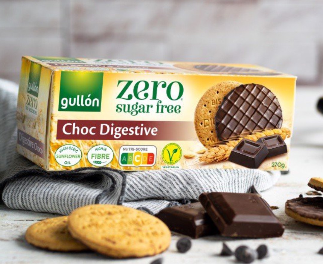 Bánh quy sô cô la không đường GULLON Digestive Chocolate