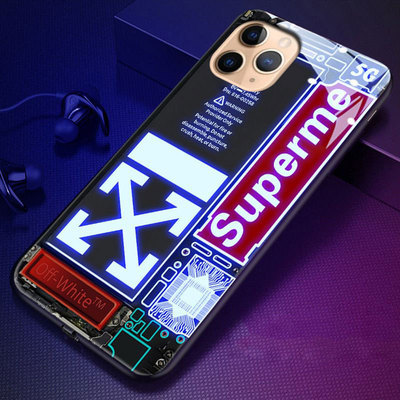 Ốp lưng Phát Sáng Theo Nhạc Off - White Led Light – Hot trending