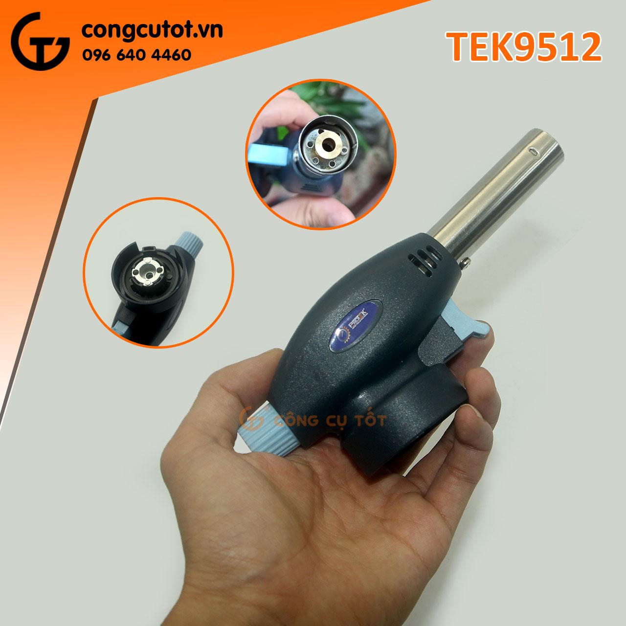 Đèn khò ga, đầu kho ga mini Protek TEK9512