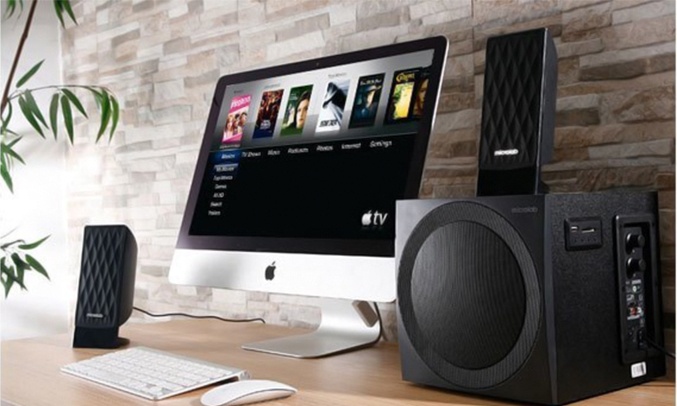 LOA MICROLAB M300BT 2.1 38W HÀNG CHÍNH HÃNG