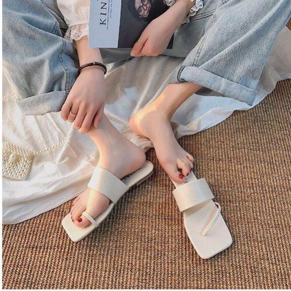 Dép nữ sỏ ngón thời trang Hàn Quốc HGD23 quý phái dễ mix đồ HOT SALE