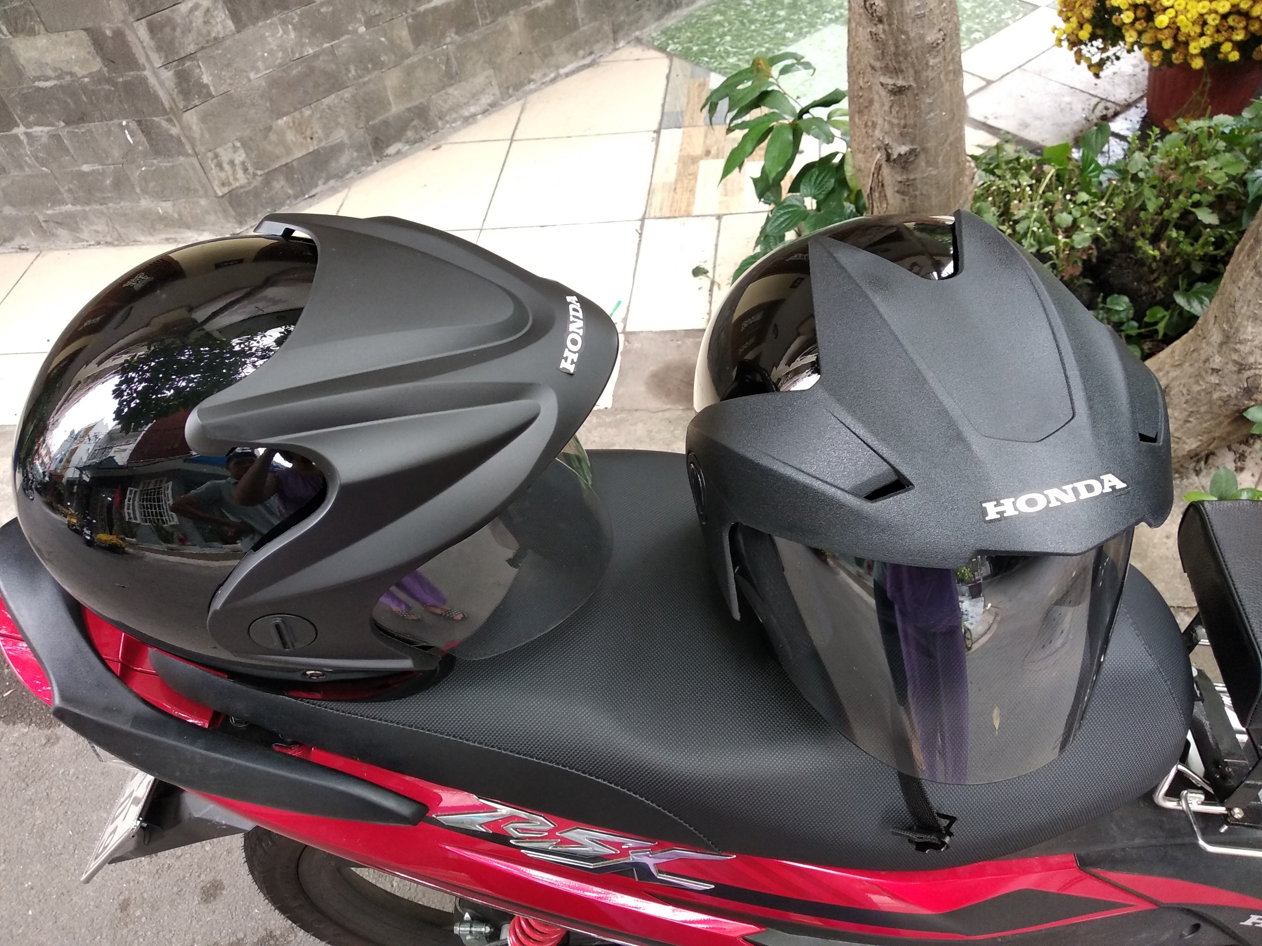 Nón bảo hiểm 3/4 Honda nhập Indonesia