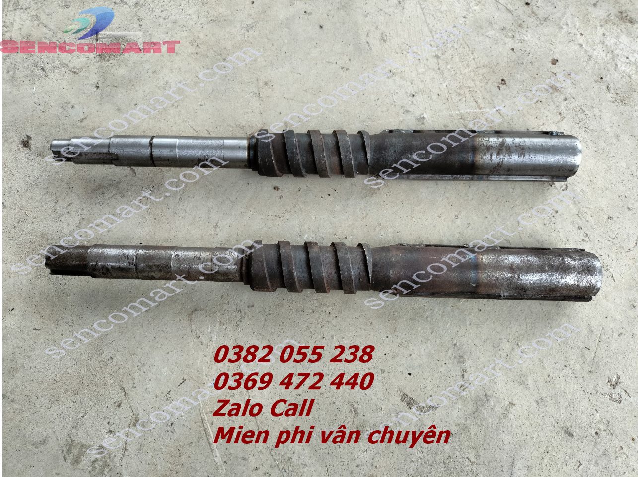 Trục máy xát gạo loại 1