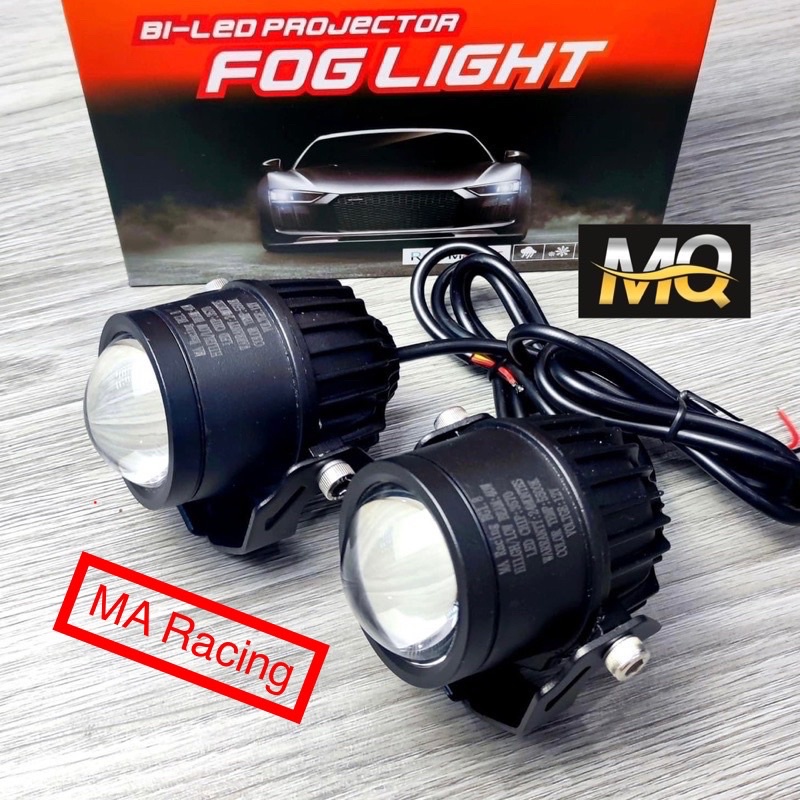 Đèn trợ sáng bi cầu gm ma racing cắt sáng chống chói trợ sáng bi gầm