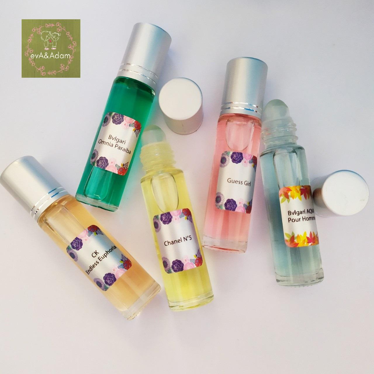 [HCM][5 lăn 10ml được chọn mùi] Tinh dầu nước hoa pháp - sỉ lẻ tinh dầu nước hoa mini nam nữ dạng lăn