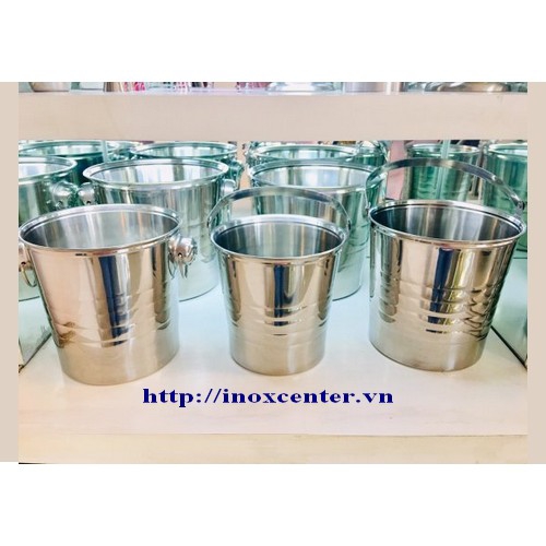 [HCM]Xô đá inox
