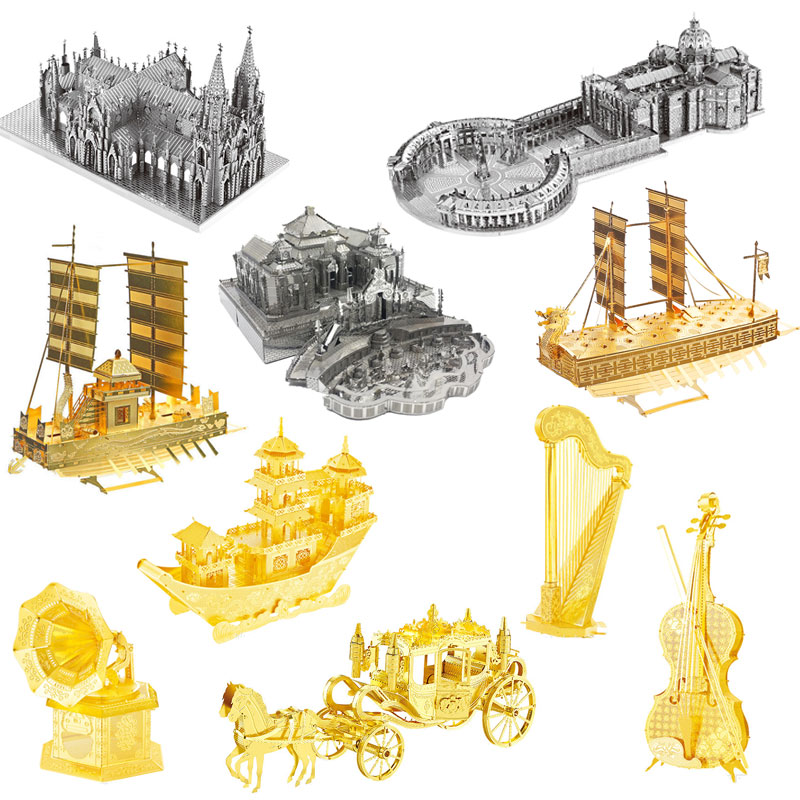 Mô hình thép 3D tự ráp Metal works