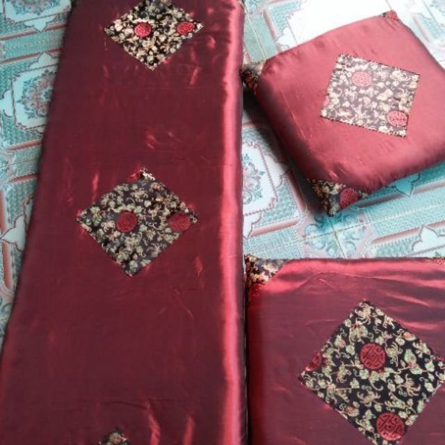 Vỏ bọc thảm trải ghế 1m70x50 và 2 ngắn 50x50 cm