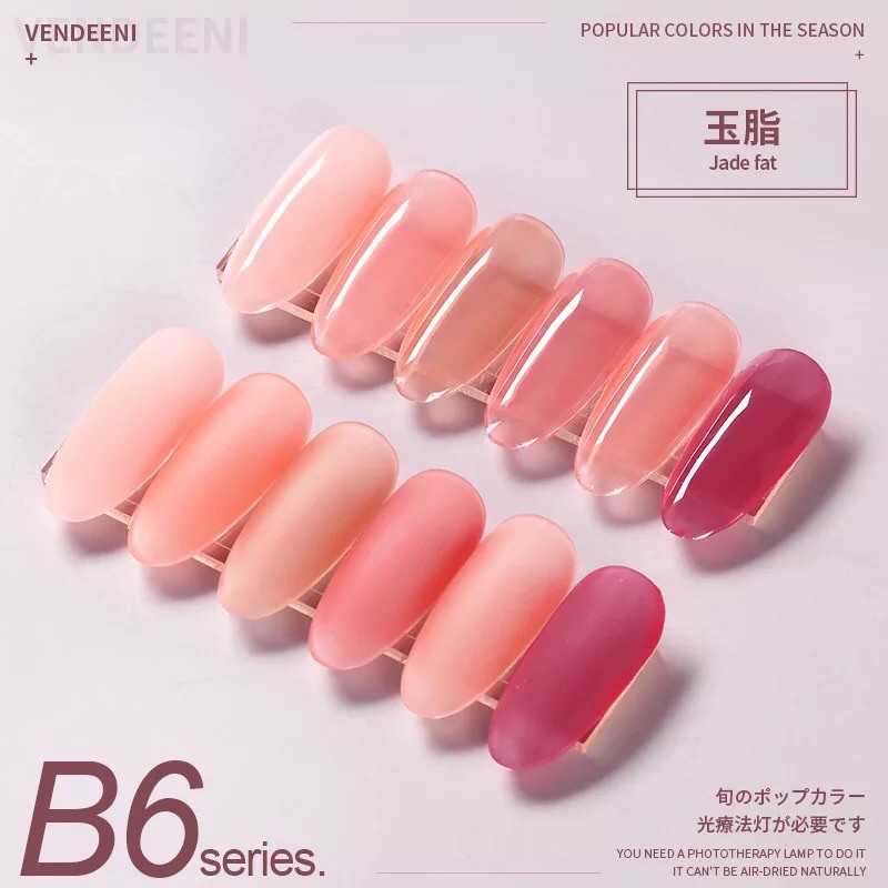 SÉT SƠN NHẬT CHÍNH HÃNG ,SKINNAIL , sét sơn hồng thach, sơn gel ,sơn móng tay, đầy đủ từ đậm đến nhạt, sét 6 lọ bền bóng