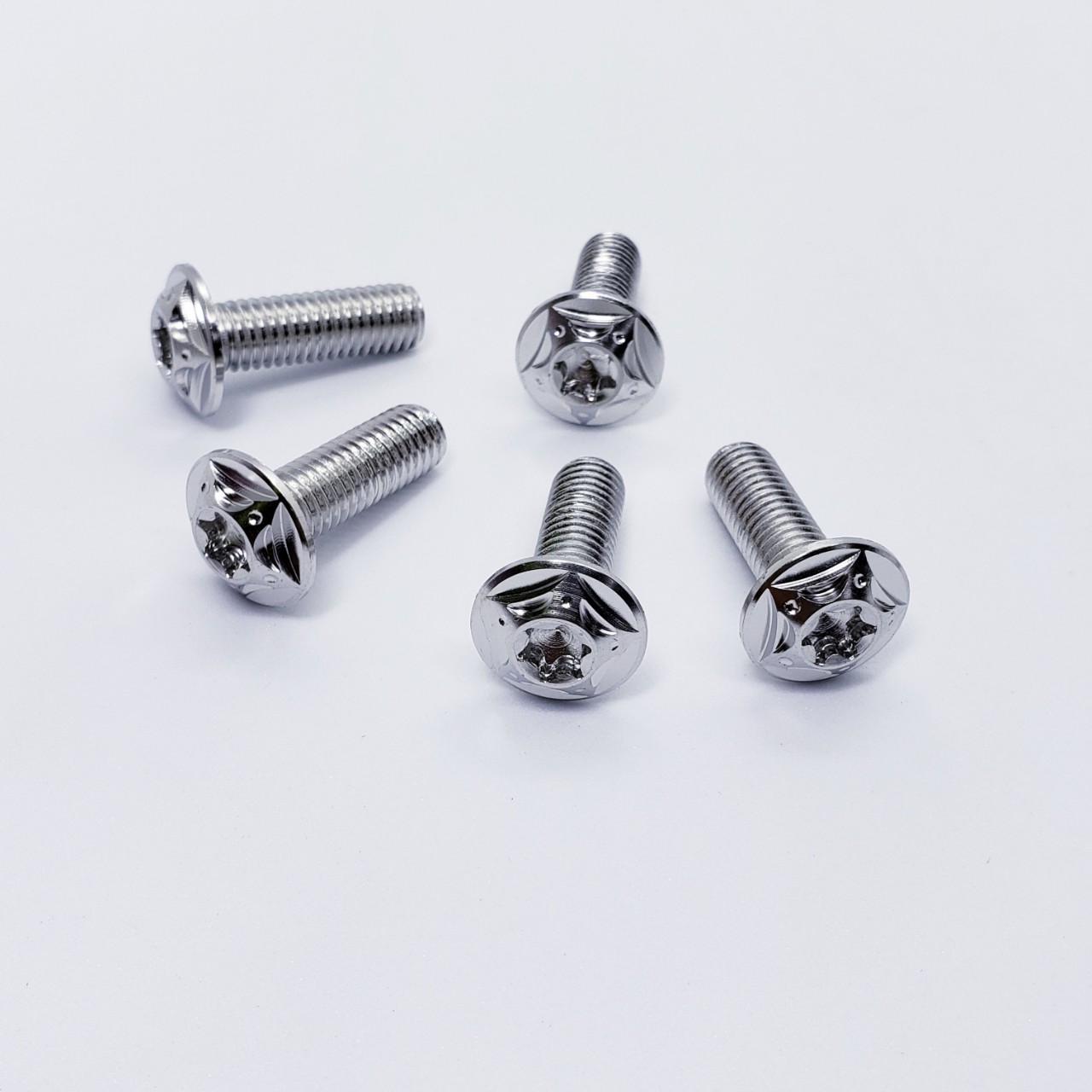 COMBO 5 Ốc Đĩa Salaya 8ly gắn đĩa xe máy trước sau 100 % Inox 304 đầu sao