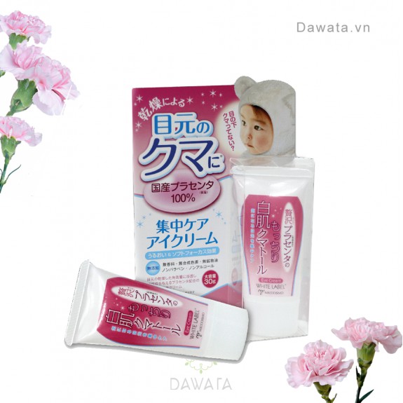 Kem quầng thâm mắt dưỡng da trắng mịn miccosmo white label premium placenta eye cream