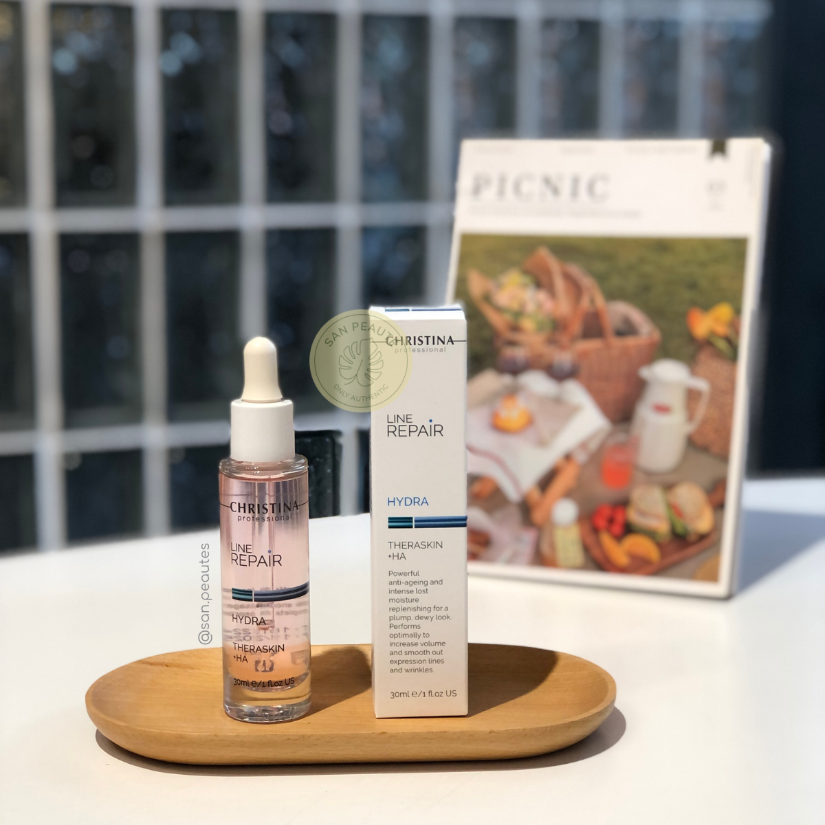 Tinh chất cấp nước Serum Christina HA Line Repair