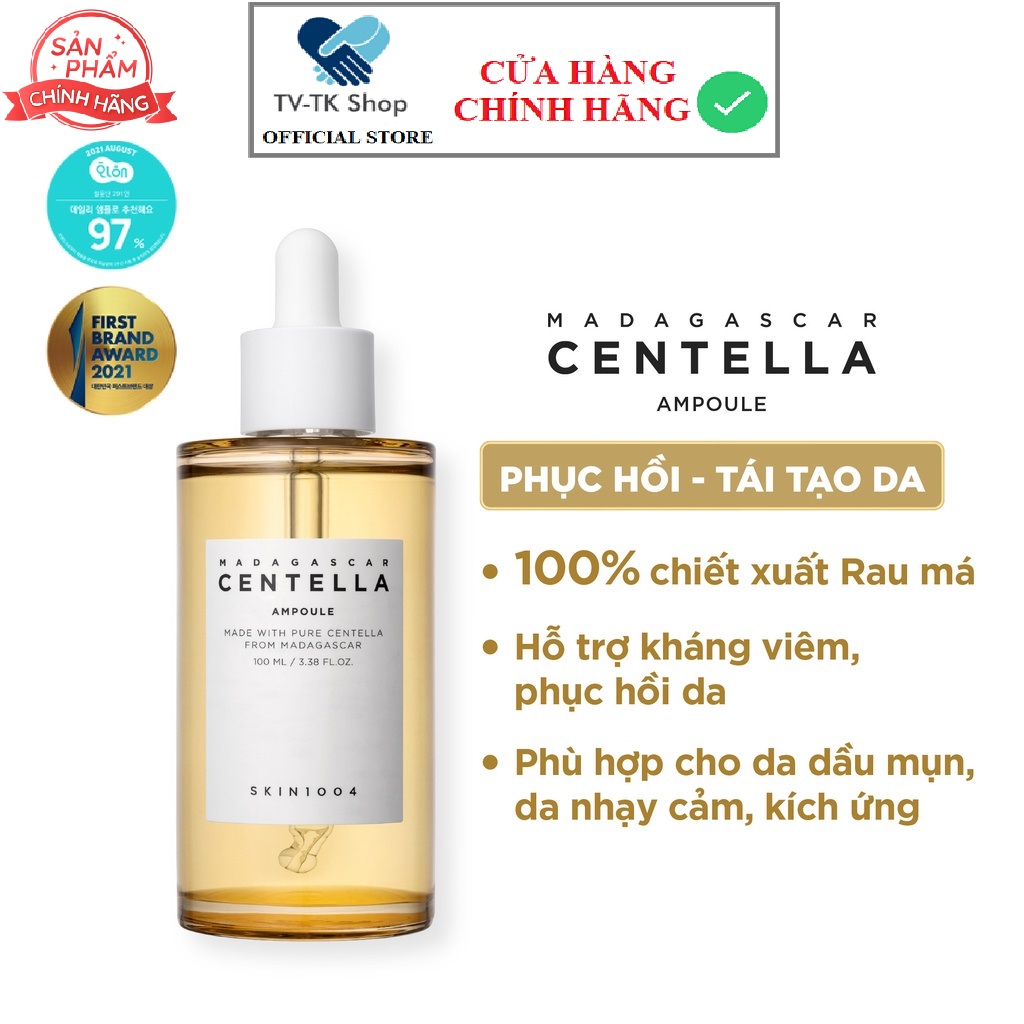 Tinh chất Rau Má Madagascar Centella Ampoule 100ml - Mẫu mới