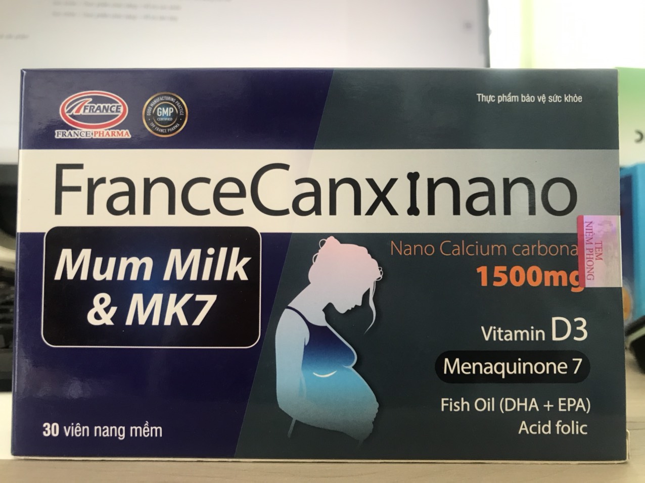 France CanxiNano - Canxi nano - Bổ Sung Canxi Cho Bà Bầu, Trẻ Em