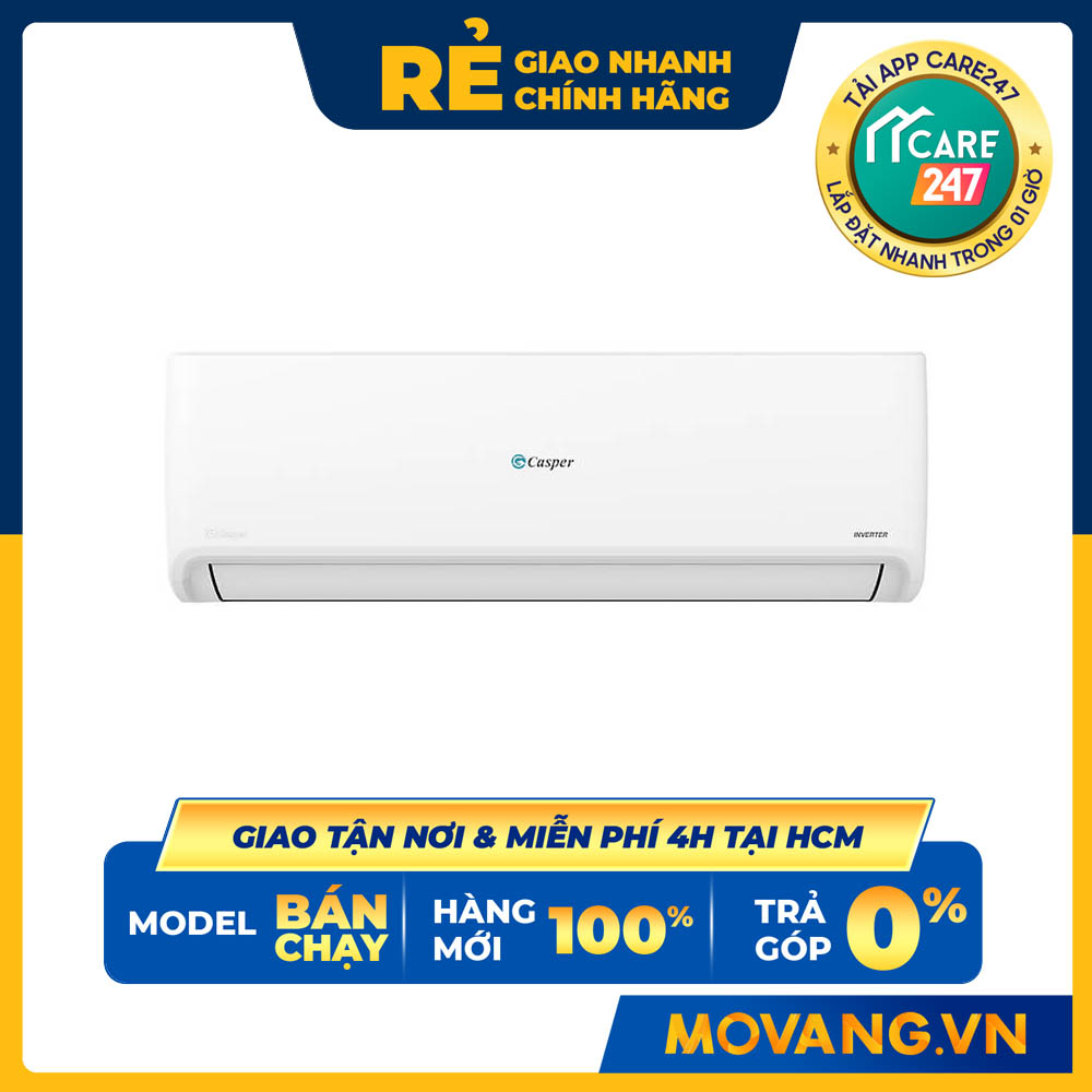 ✷▪ máy lạnh 1 hp casper 9000 btu 1 chiều inverter gc-09is33