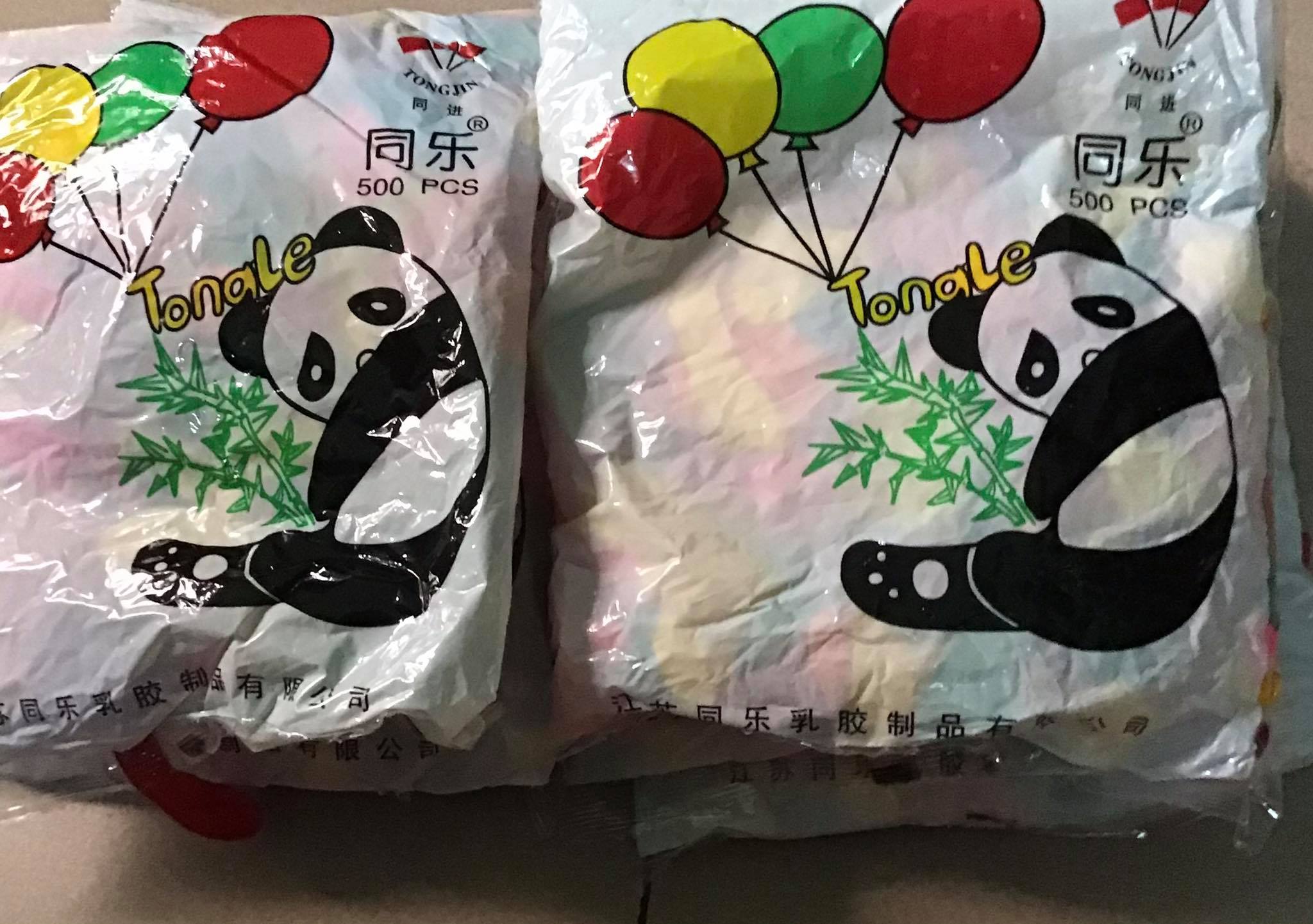 [HCM]combo 10 bịch bong bóng panda