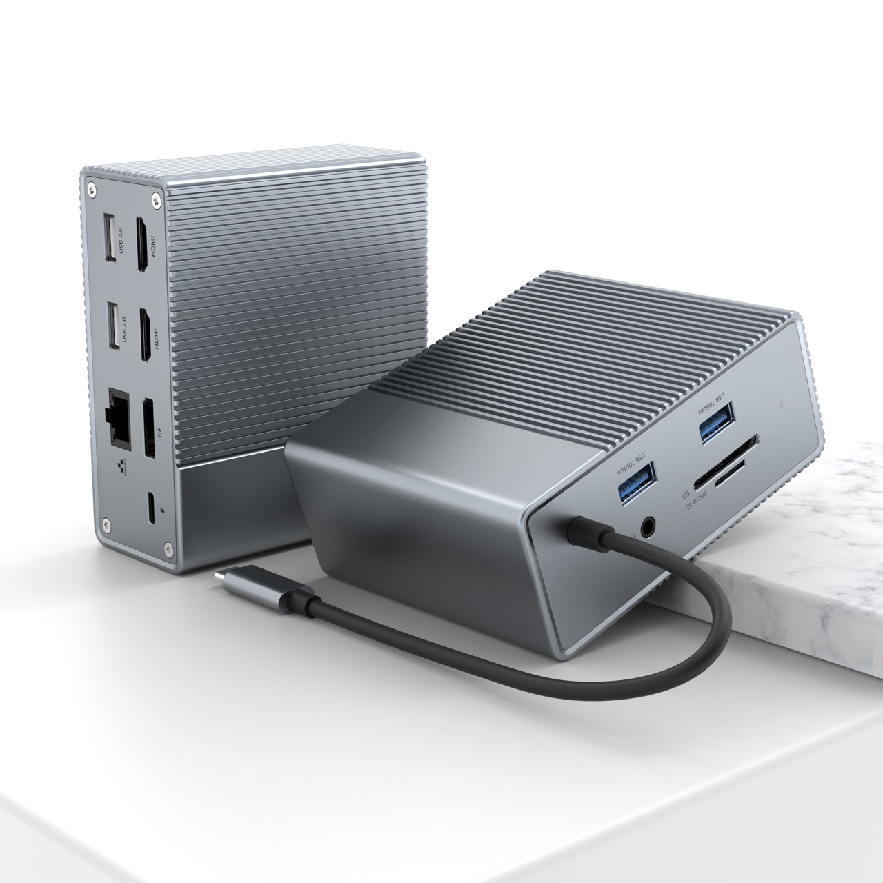 Cổng chuyển hyperdrive gen2 12-in-1 for macbook ipad pro 2018-2020 pc & devices