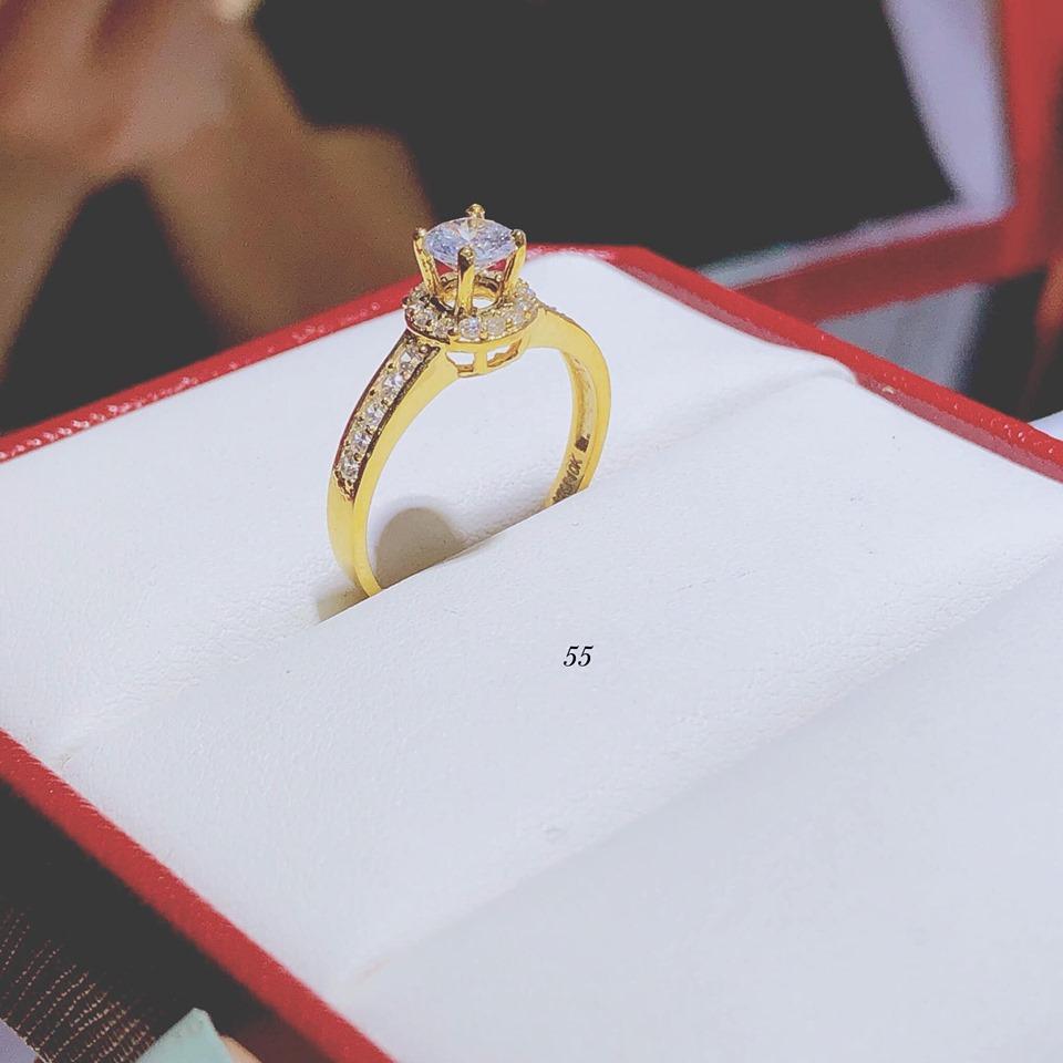 Nhẫn vàng 10k NVBA04