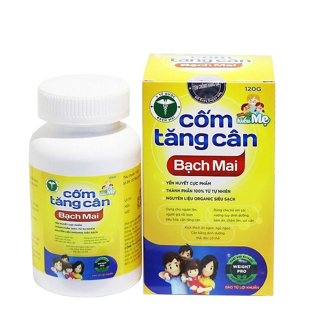 Cốm tăng cân Bạch Mai Chính Hãng - bé khỏe mẹ vui- Hỗ trợ cải thiện cân nặng , Hỗ trợ kích thích ăn ngon, hấp thu tốt dưỡng chất.