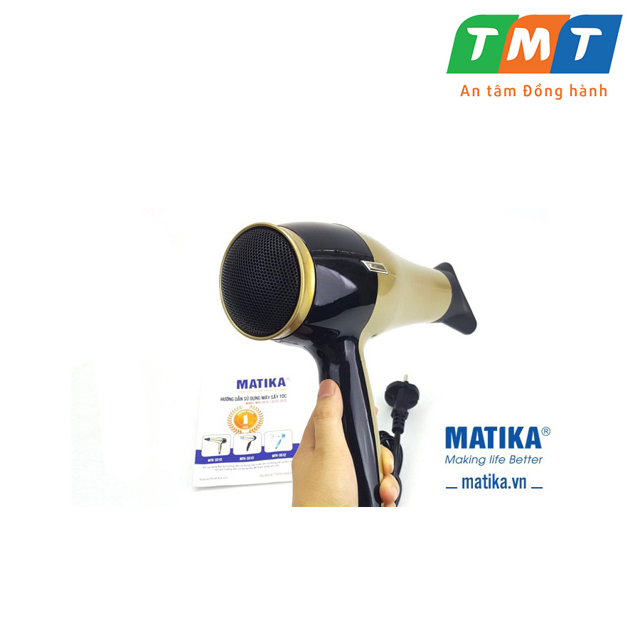 Máy sấy tóc cao cấp matika mtk-3315